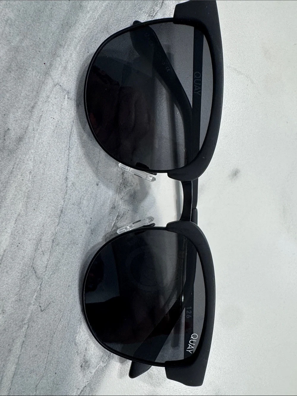 Quay Australia Black Men’s Sunglasses with Dark Lenses ( Unisex )